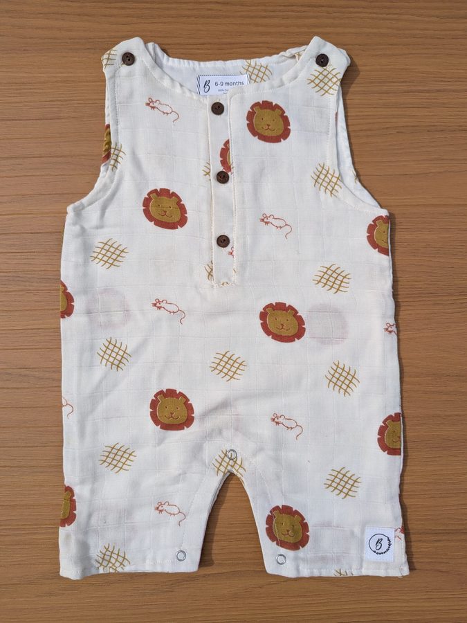 Organic Muslin Rompers