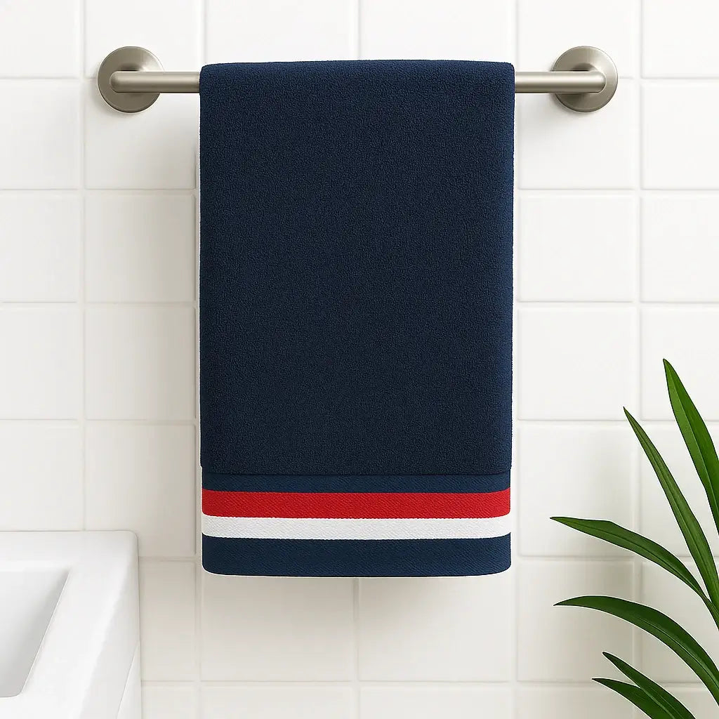 Bamboo Bath Towel - Navy
