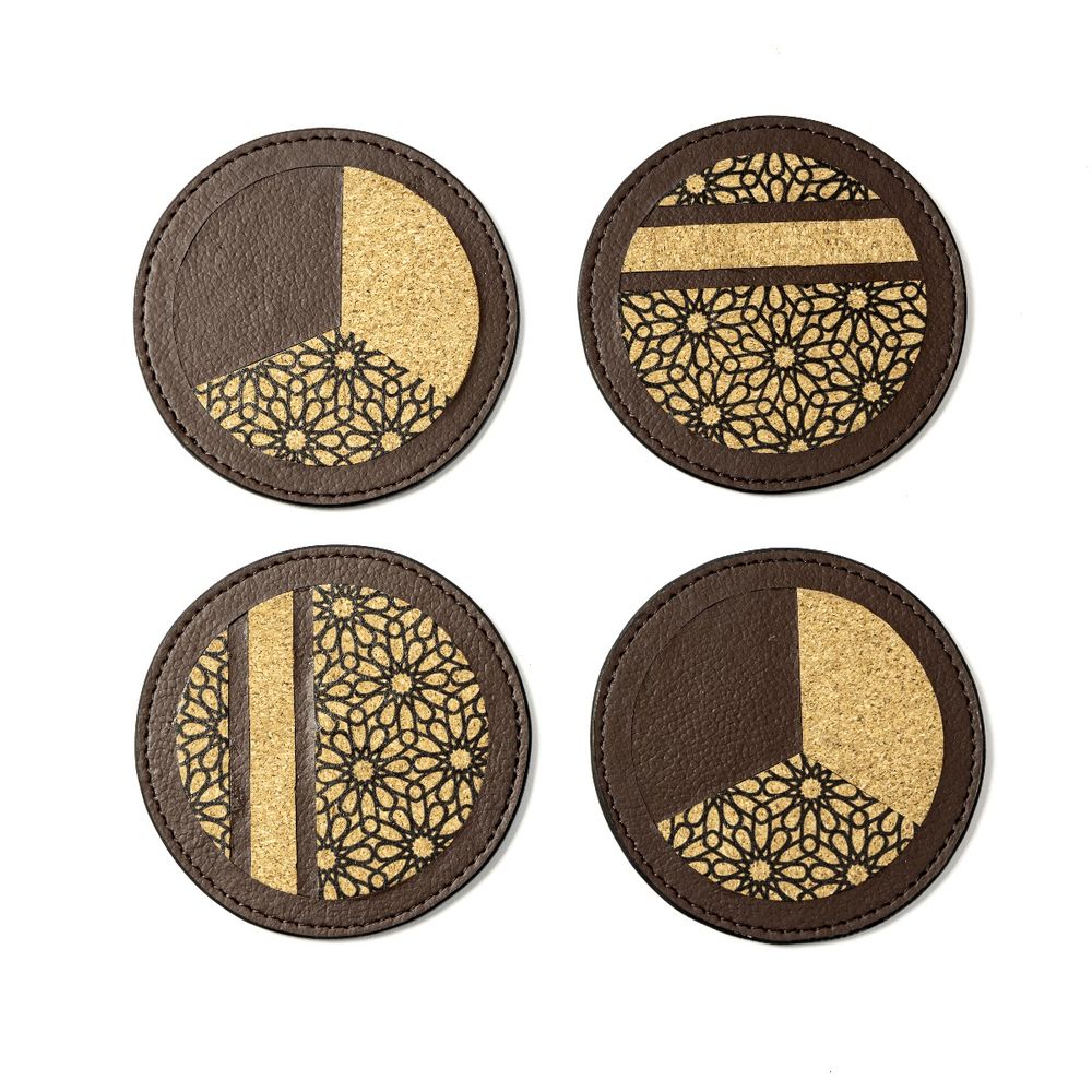 Coasters - Maroon