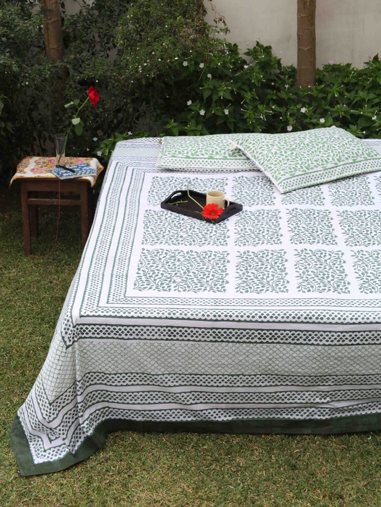 Organic Cotton King Size Bedsheet
