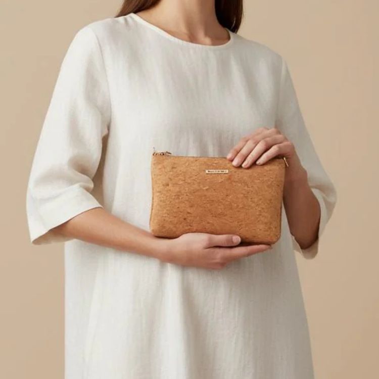 Cork Clutch Purse