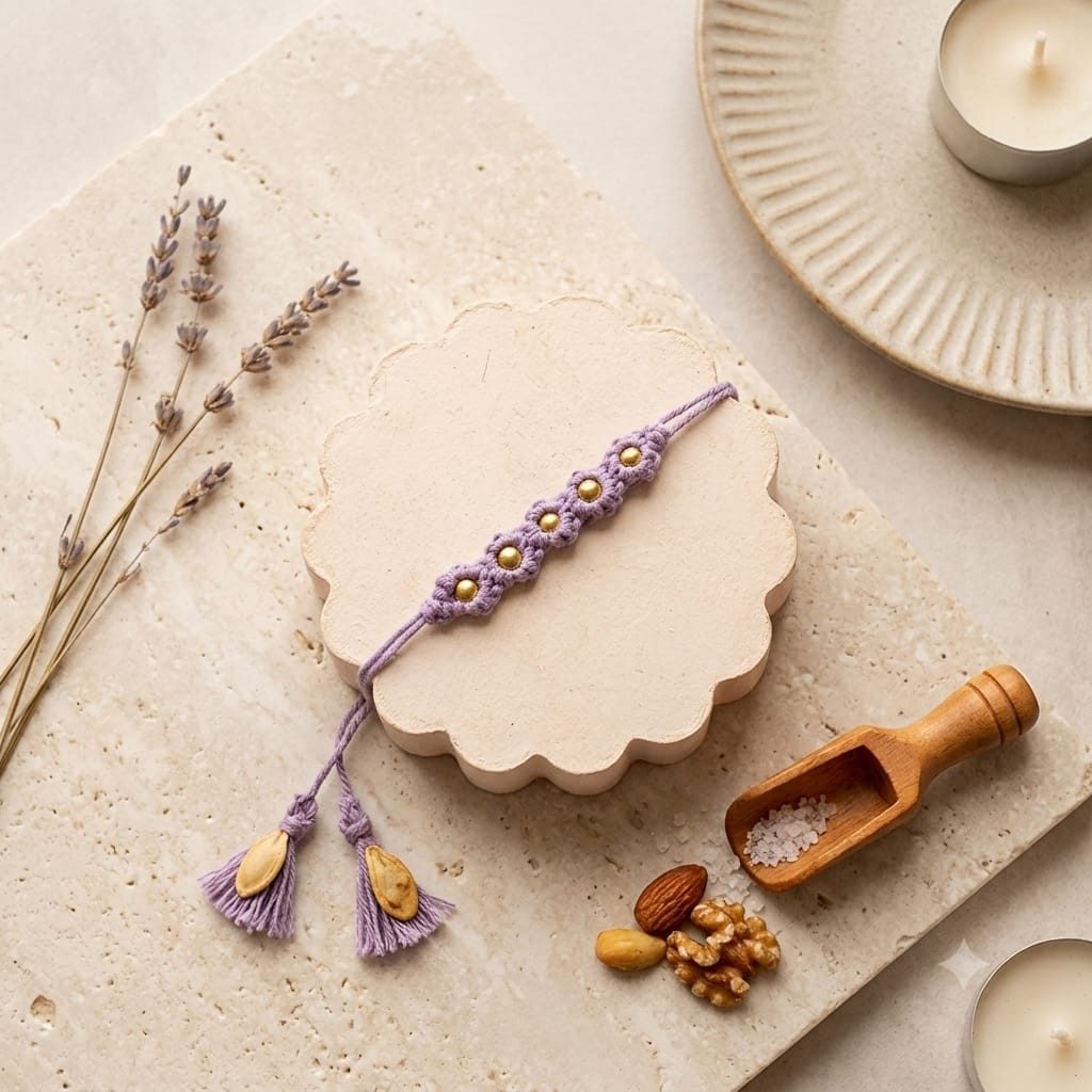 Crochet rakhi